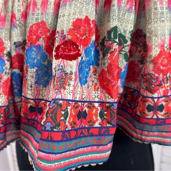 Anthropologie Bhanuni by Jyoti Villa Cropped Sequin Top Small - Picture 8 of 11